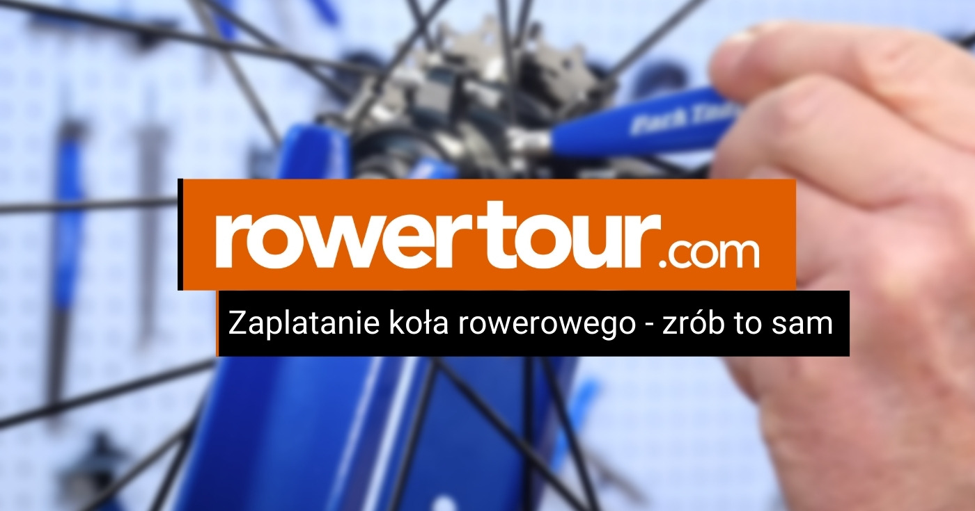 Zaplatanie koła rowerowego