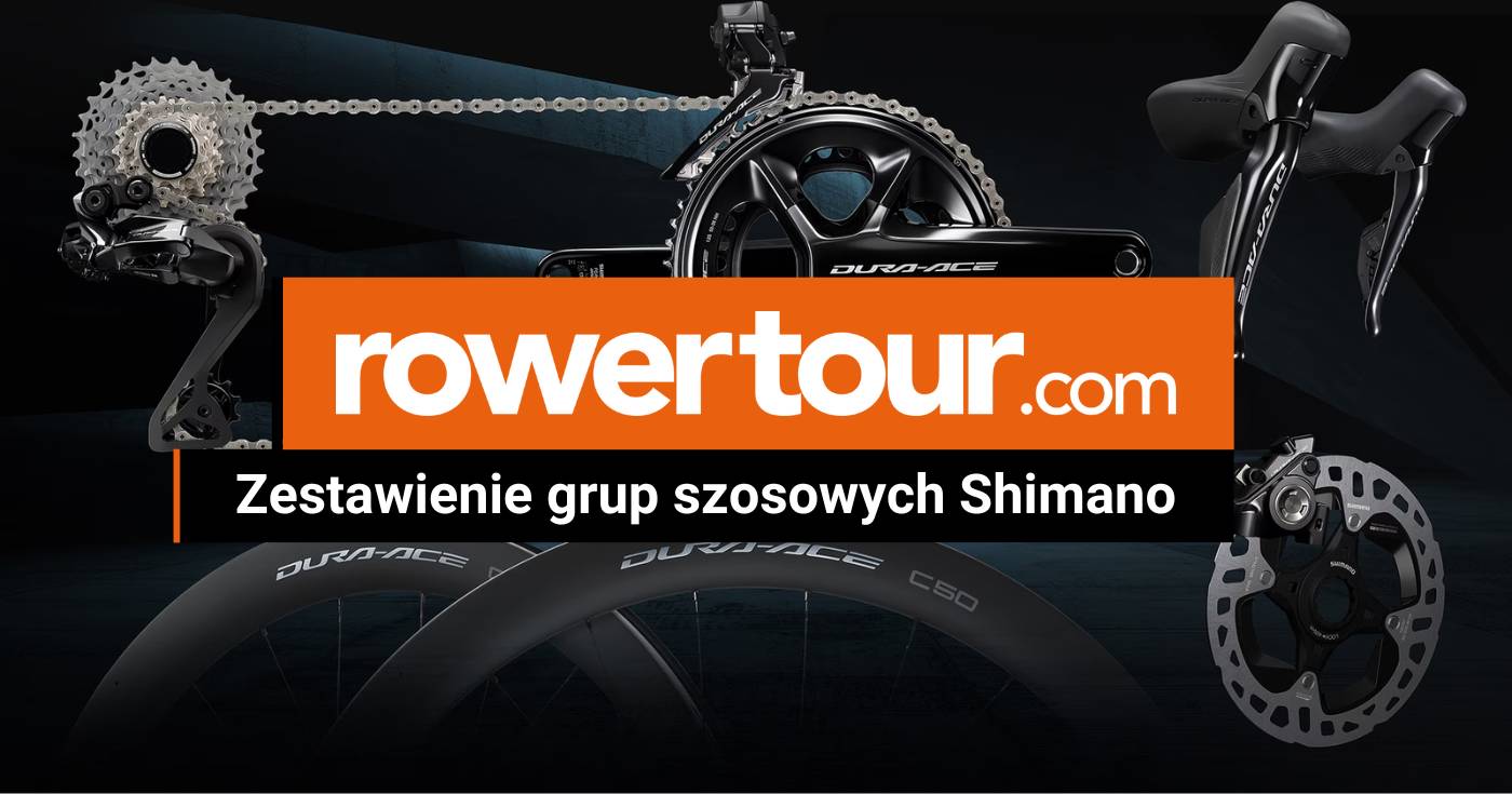 Grupy szosowe Shimano