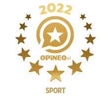 Złoty laur Opineo 2022 w kategorii Sport