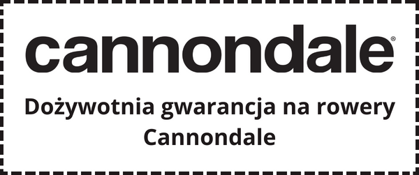 Dożywotnia gwarancja na rowery Cannondale