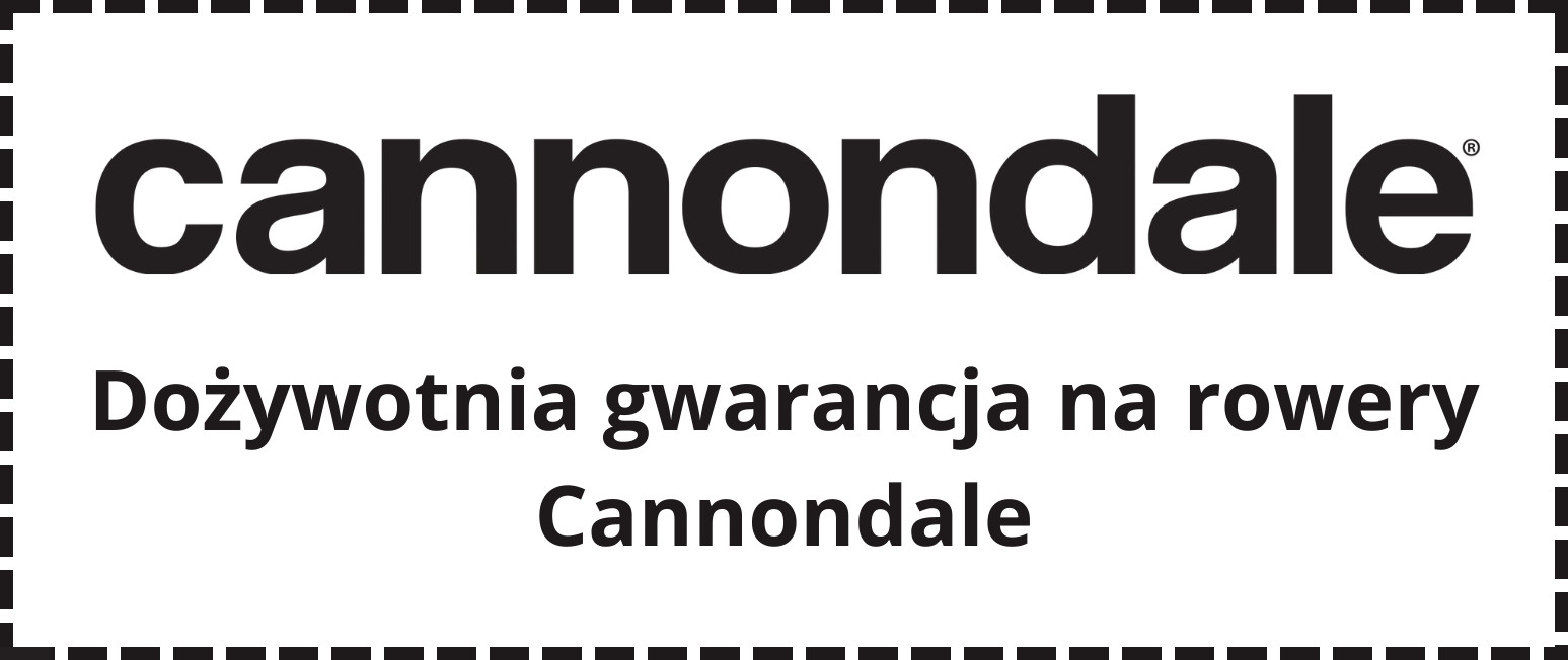 Dożywotnia gwarancja na rowery Cannondale