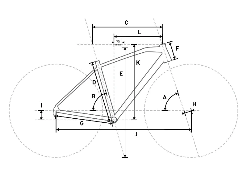 Geometria ramy roweru Mongoose Rogue