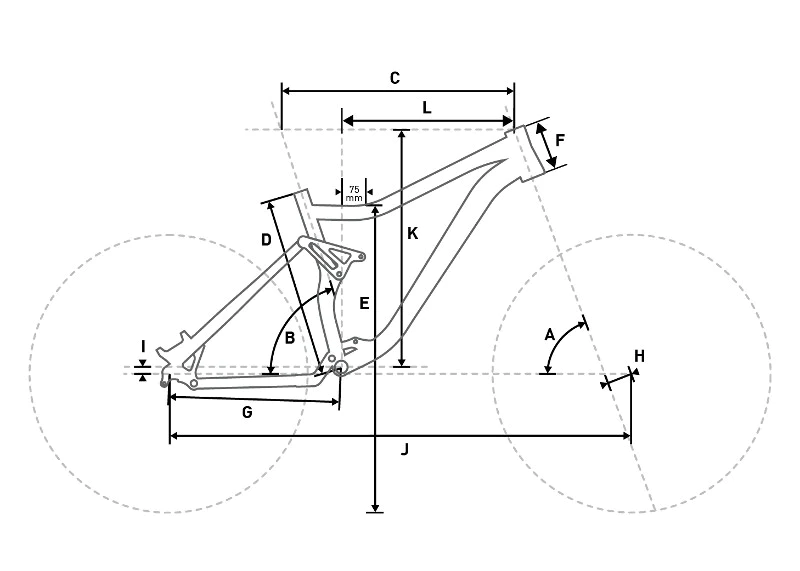 Geometria ramy roweru Mongoose Tyax 29 Expert