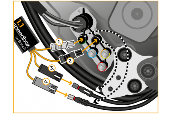 Schemat układu chipu SpeedBox 1.1 Bosch 