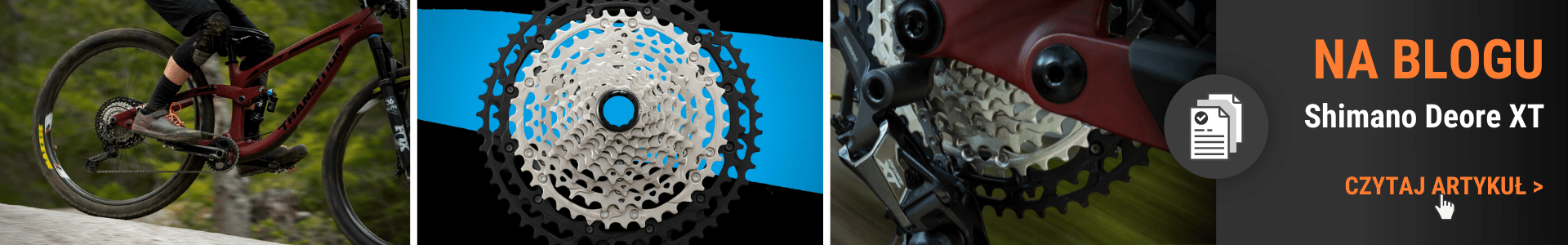 Artykuł na blogu Shimano Deore XT