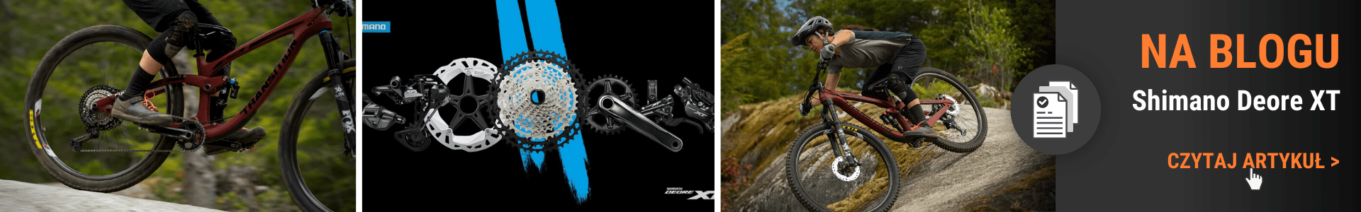 Artykuł na blogu Shimano Deore XT