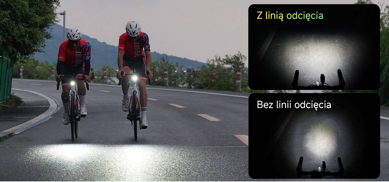 Nowa wersja oświetlenia, zapewniająca komfort jazdy nocą