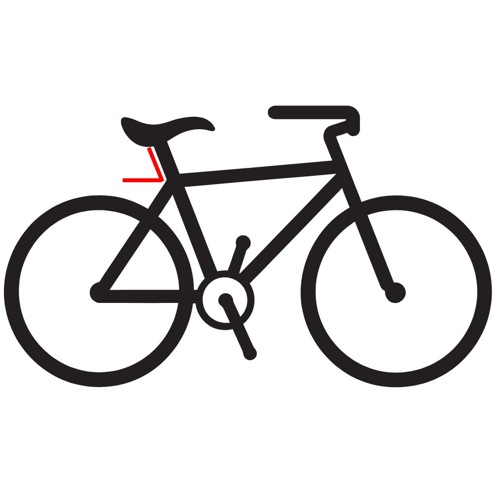 kąt rury podsiodłowej – seat tube angle