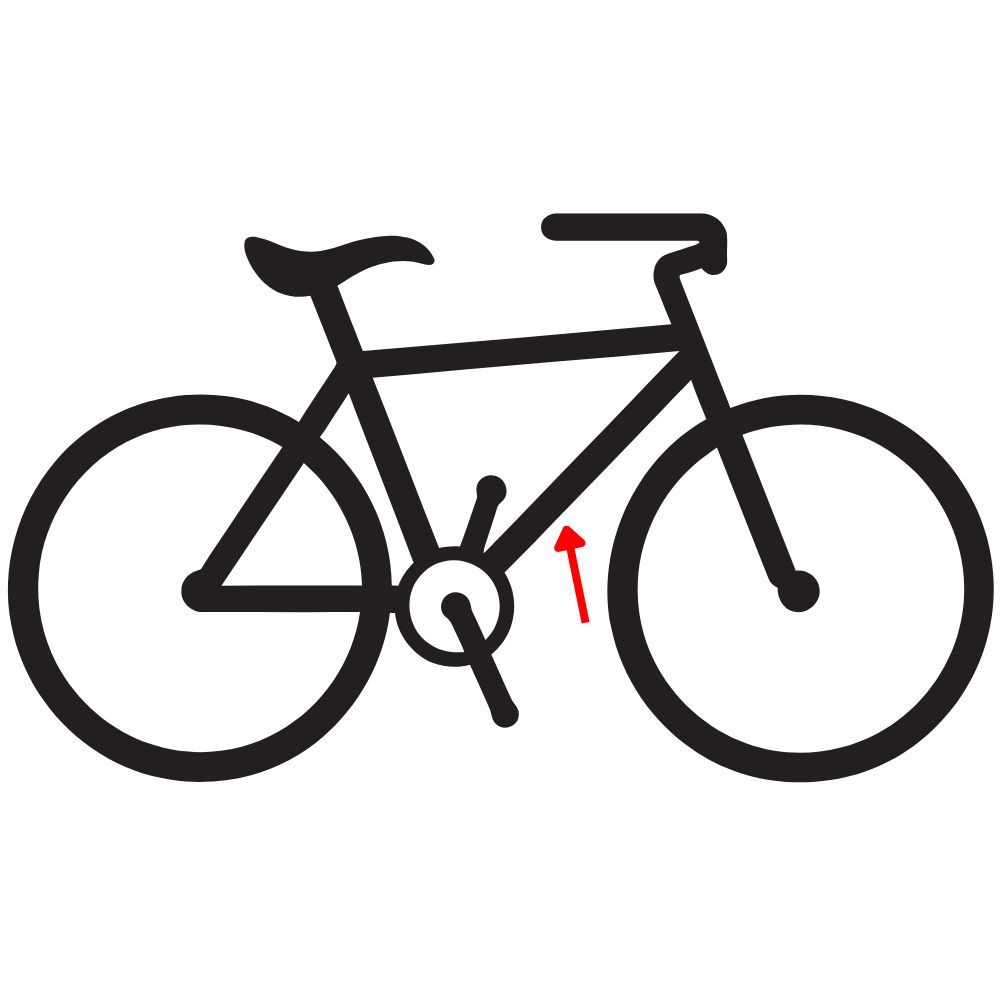 rura dolna – down tube