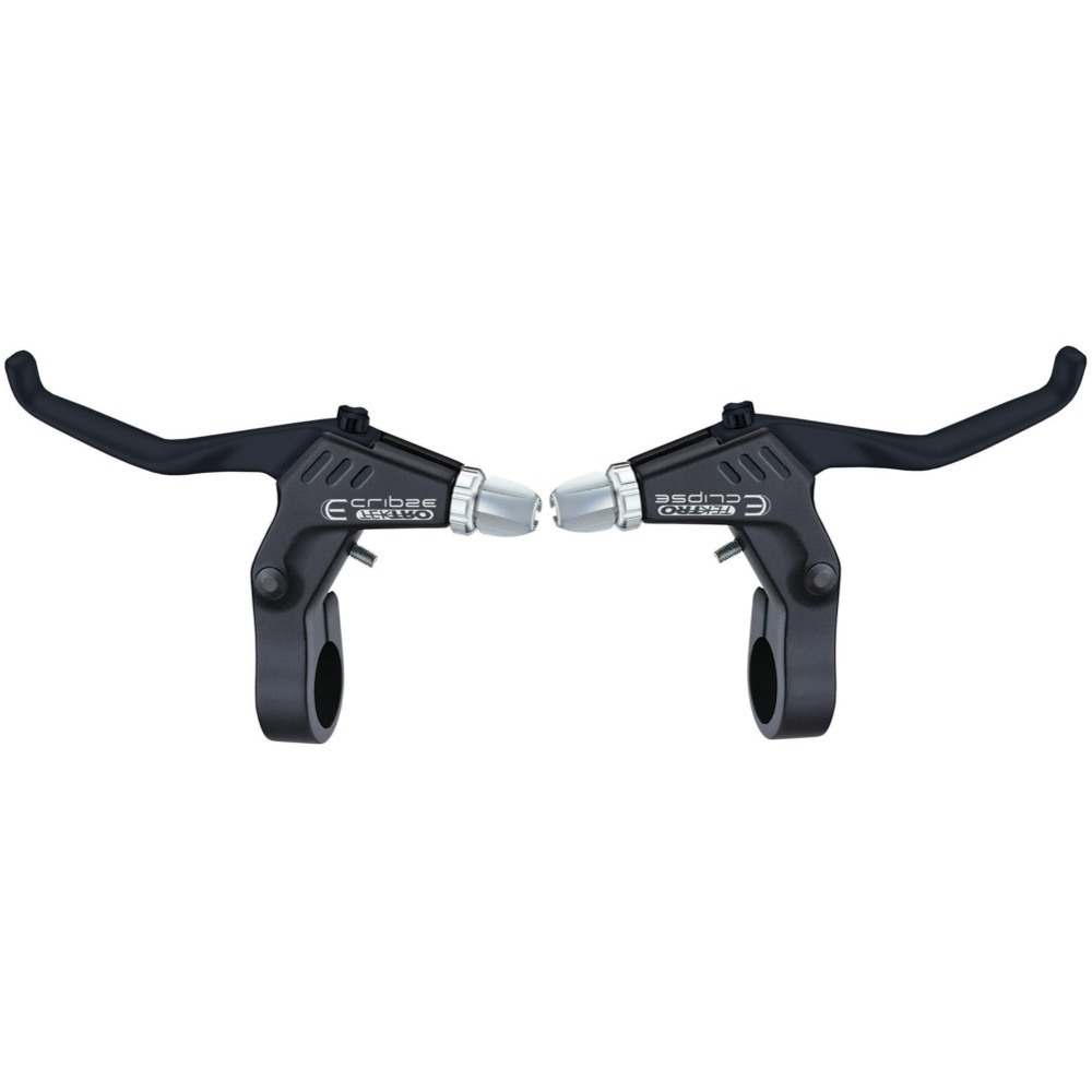 Tektro MT 2.1 Komplet klamek hamulcowych V brake trekking czarne