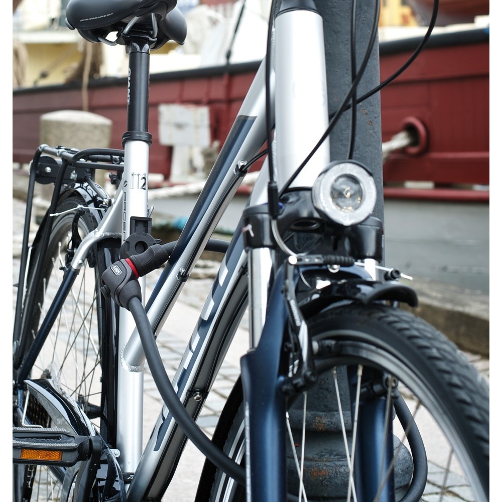 Abus Phantom 8940 85cm Zapi cie Rowerowe Linka Z Zamkiem TexFL 