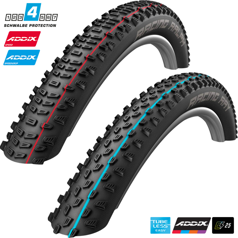 Schwalbe Racing Ralph Speed Racing Ray 29 Addix Speedgrip SS TL