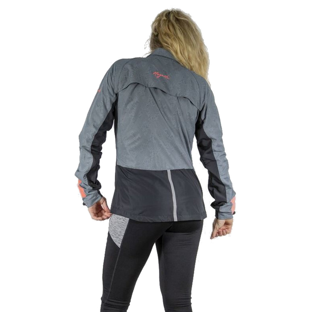 Kurtka Rogelli Dynamic damska do biegania szaro różowa XS - Main Image