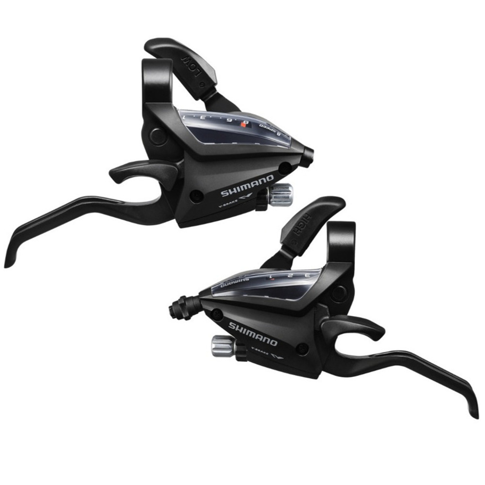 Klamkomanetki Shimano Altus ST-EF500 3x8 czarne - Rowertour.com