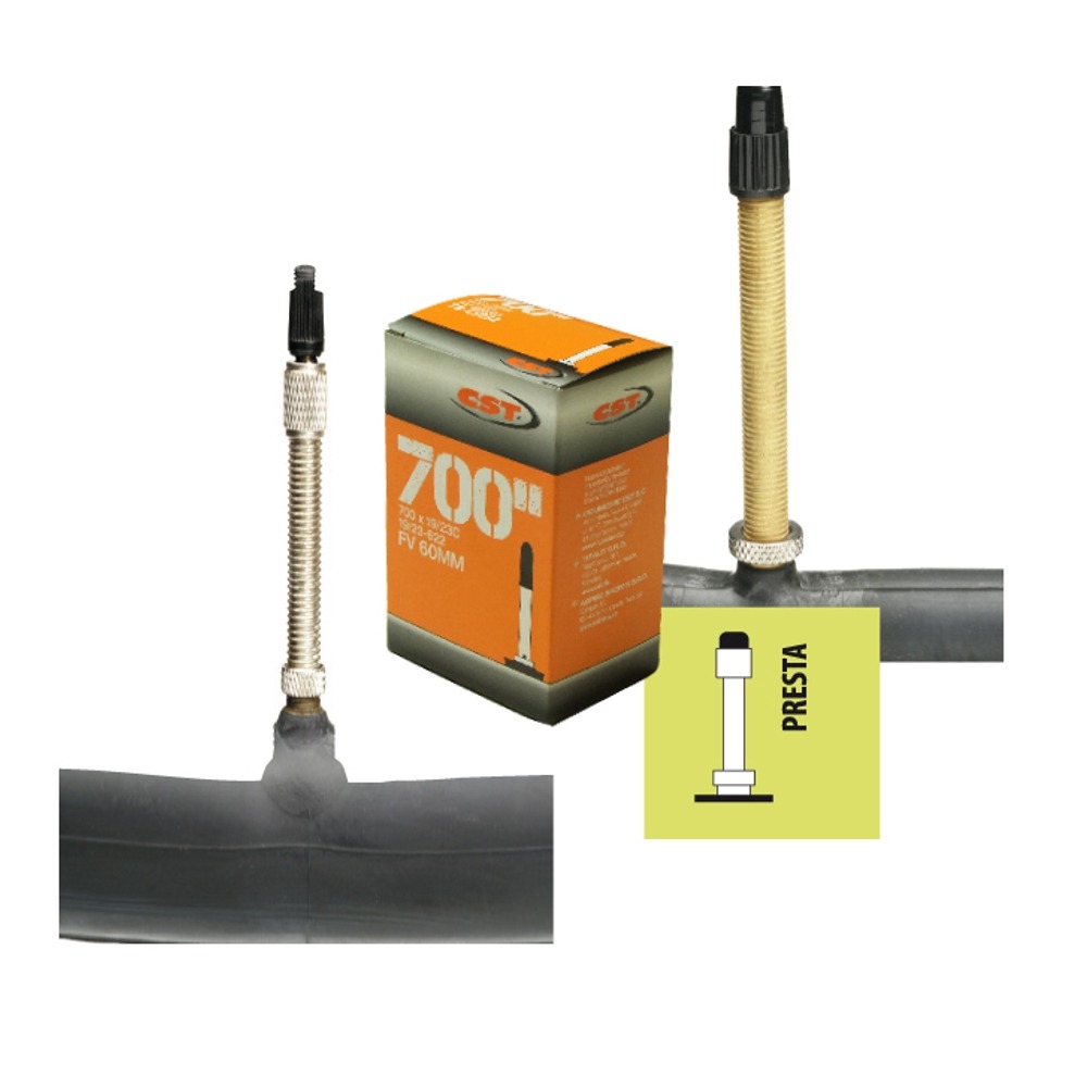 2 Camere D'Aria 700x18/25C Con Valvola Presta 48mm - Per Bici Corsa E Strada - Foto 13