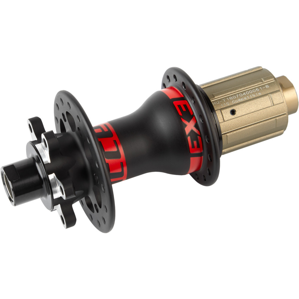Ruota posteriore Zipp 858 NSW Disc Center Lock Asse passante 12x142 mm Tubeless