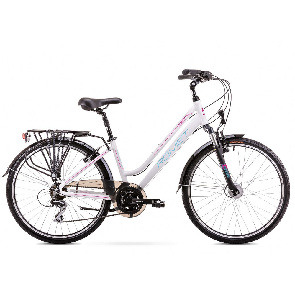 Romet Gazela 2 Rower trekkingowy 26 damski biały 2019 Najlepsze Ceny