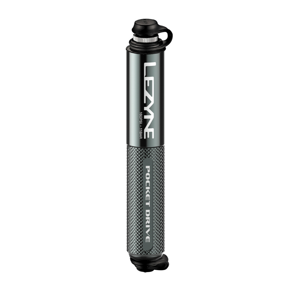 Lezyne Pocket Drive ABS Flex Hose Pompka Szara