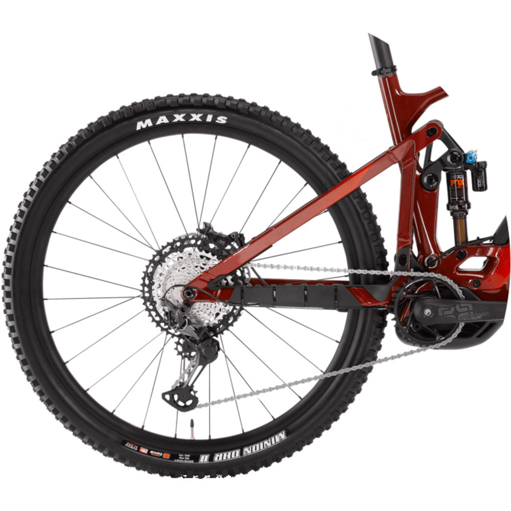 Rower elektryczny Ghost ERiot Trail CF Pro czerwony