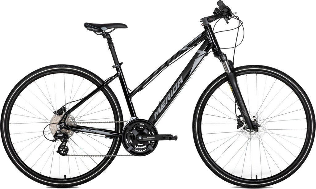 Rower crossowy damski Merida Crossway L 15D Glossy Black