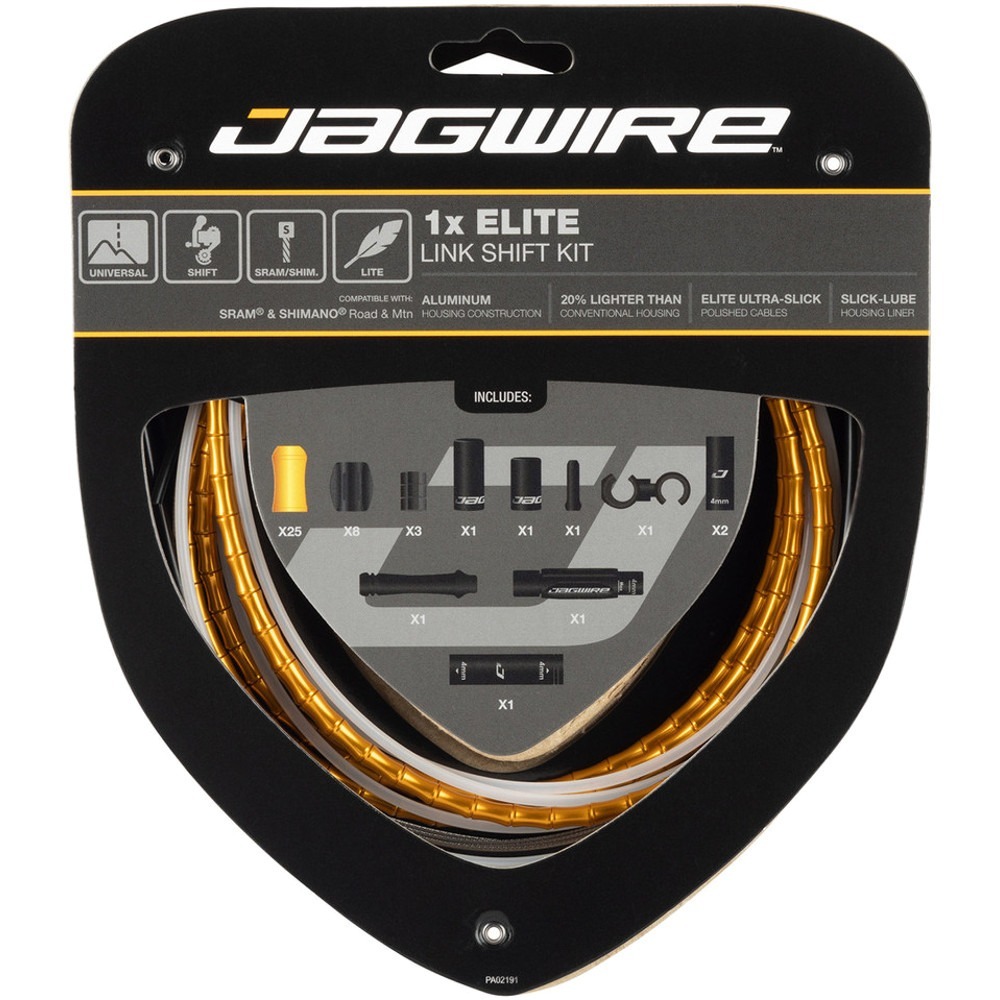 Zestaw linek i pancerzy przerzutki Jagwire 1x Elite Link