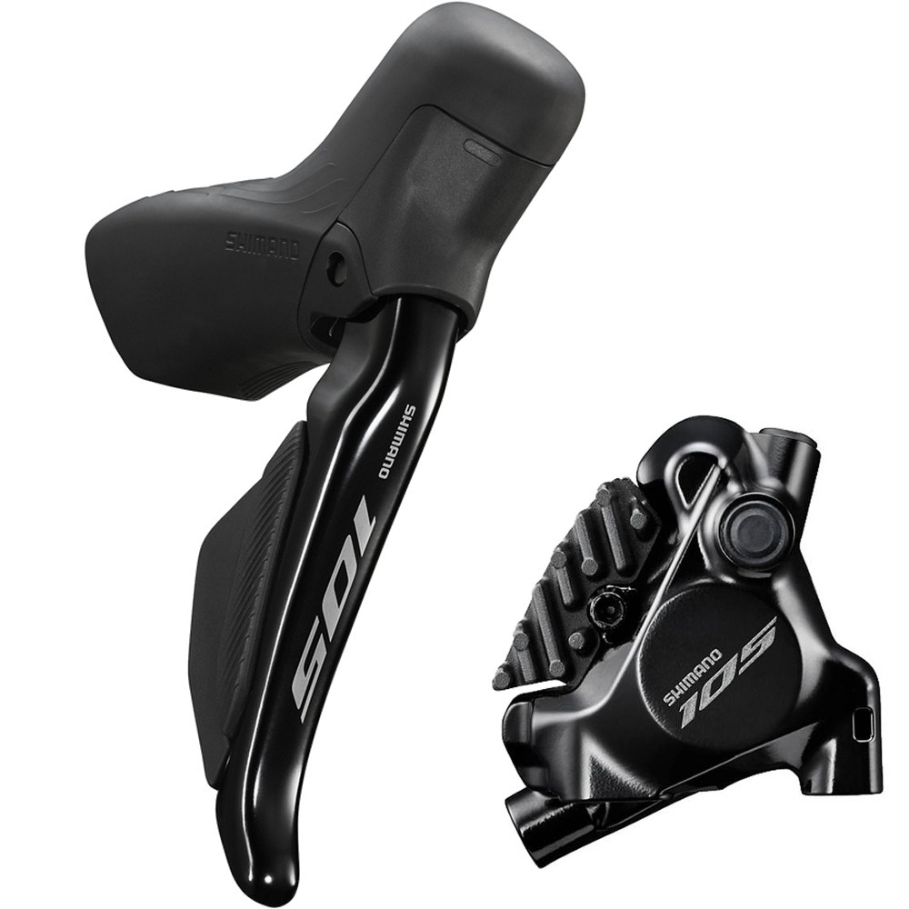 パーツ Shimano 105 r7170 Hamulec tarczowy Shimano 105 Di2 ST-BR-R7170 tylny