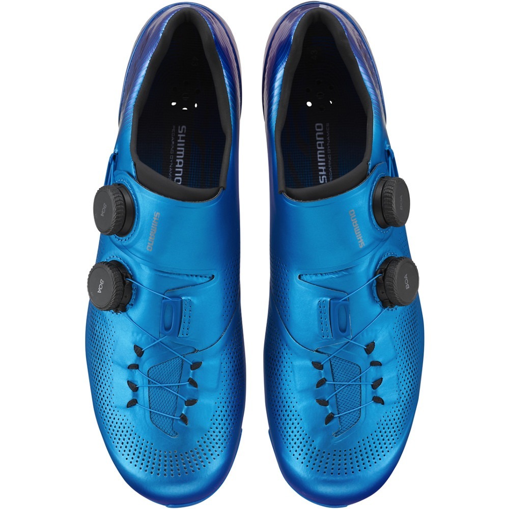 Buty szosowe Shimano SH-RC903 niebieskie - Rowertour.com