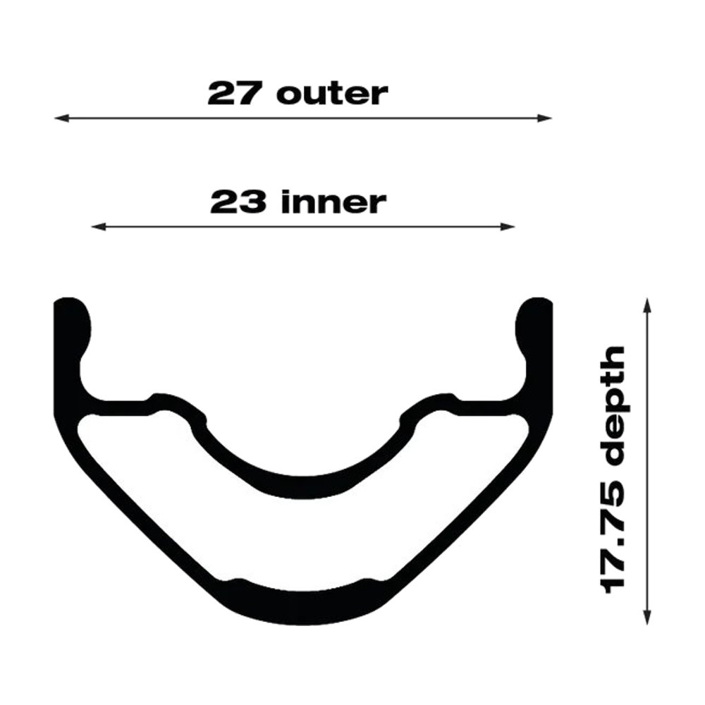 ペア販売】 WTB * KOM Light TCS2.0 i23 Rim * 650B/2
