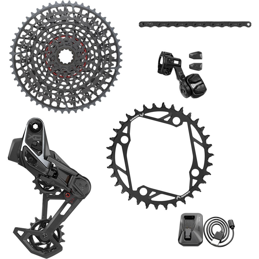 Pédalier SRAM S1000 – Plateau Triple 44/33/22T, 104 BCD, GXP, Pour VTT 3×10 Vitesses, Noir