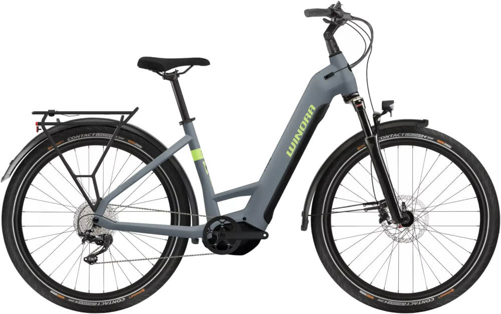 Rower elektryczny Winora Yucatan X10 Low steelblue