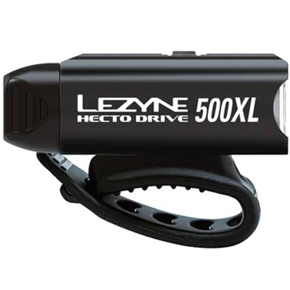 Lezyne Hecto Drive 500xl / Ktv Drive+ Light Set - Feu Avant 500 Lumens, Feu Arrière 40 Lumens - Noir