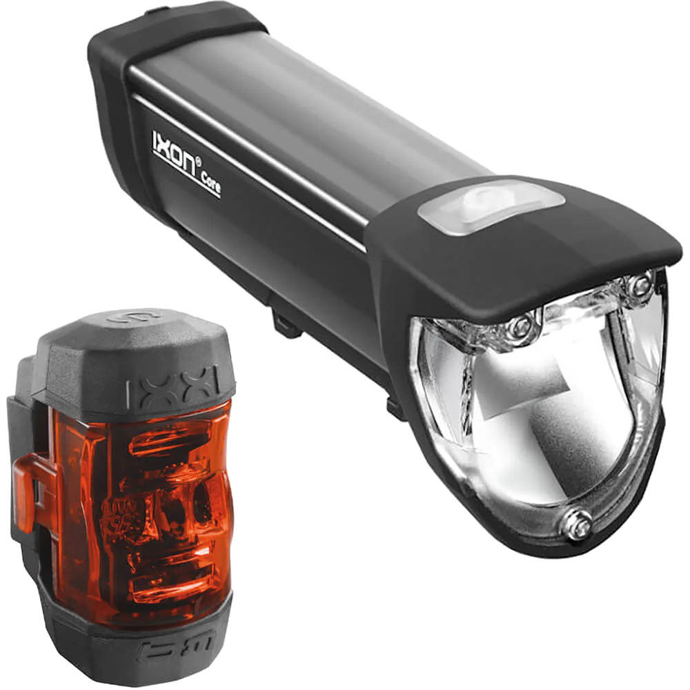 Kit éclairage Busch & Müller Ixon Core 2 / Ixxi - Phare LED Rechargeable USB Pour Vélo, Homologué StVZO, 15h D'autonomie