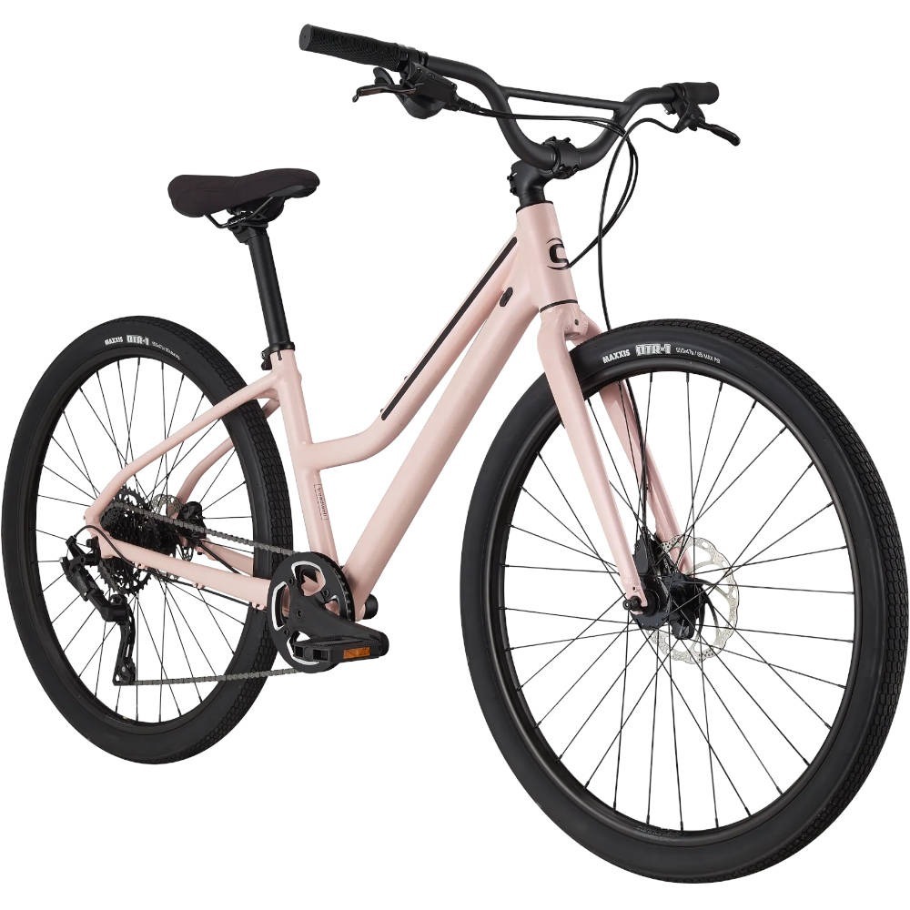 Rower miejski damski Cannondale Treadwell 2 Remixte różowy - 15